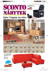 Sconto nábytek akční leták Sconto nábytek akční leták