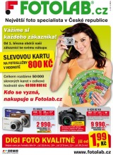 Fotolab aktuální leták Fotolab aktuální leták