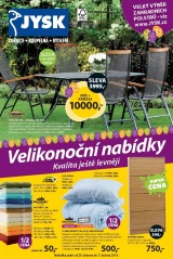 Jysk akční leták Jysk akční leták