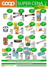 COOP leták super cena COOP leták super cena