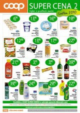 COOP leták super cena COOP leták super cena