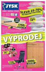Jysk aktuální leták Jysk aktuální leták