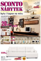 Sconto nábytek akční leták Sconto nábytek akční leták