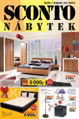 Sconto nábytek akční leták Sconto nábytek akční leták