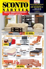 Sconto nábytek leták Sconto nábytek leták