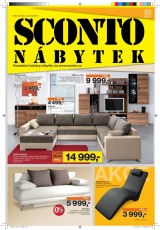 Sconto nábytok akční leták Sconto nábytok akční leták