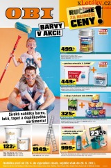 OBI aktuální leták OBI aktuální leták