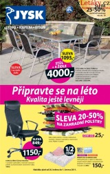 Jysk leták Jysk leták