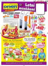 Orion aktuální leták Orion aktuální leták