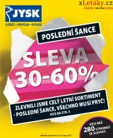 Jysk leták Jysk leták