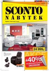 Sconto nábytek leták Sconto nábytek leták