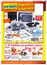 Orion aktuální leták Orion aktuální leták