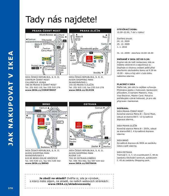leták Ikea strana 1 leták Ikea strana 1