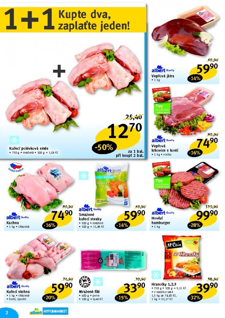 leták Albert Hypermarket strana 1 leták Albert Hypermarket strana 1