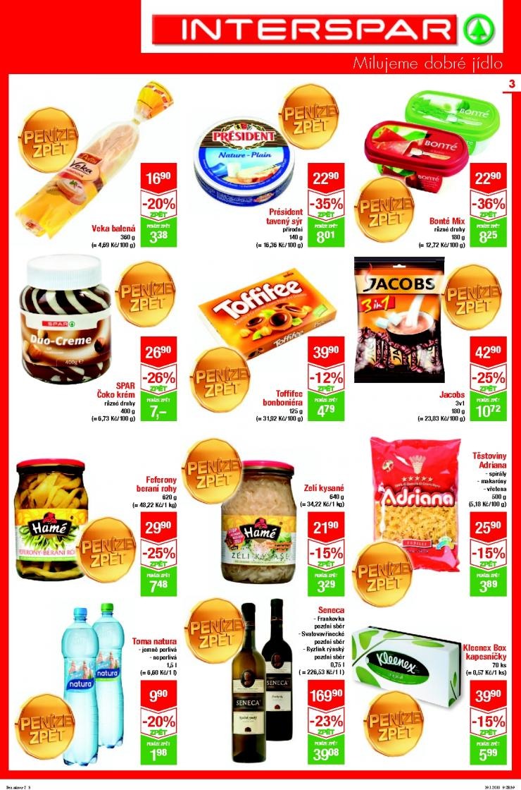 leták Interspar strana 1 leták Interspar strana 1