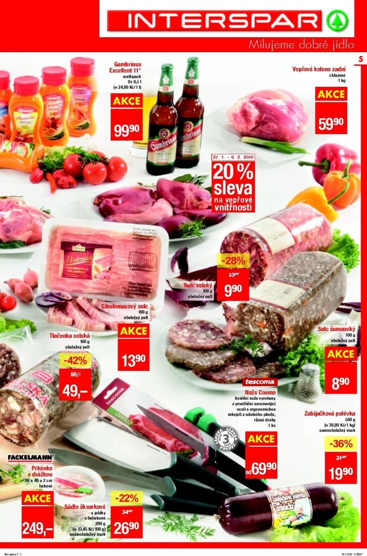 leták Interspar strana 1 leták Interspar strana 1