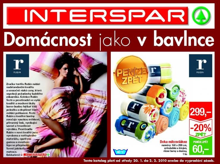 letk Interspar - textil strana 1