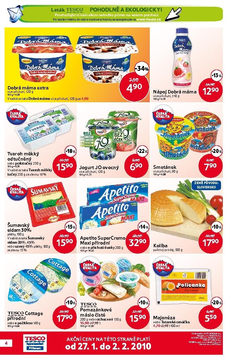 leták Tesco Hypermarket Příbram strana 1 leták Tesco Hypermarket Příbram strana 1