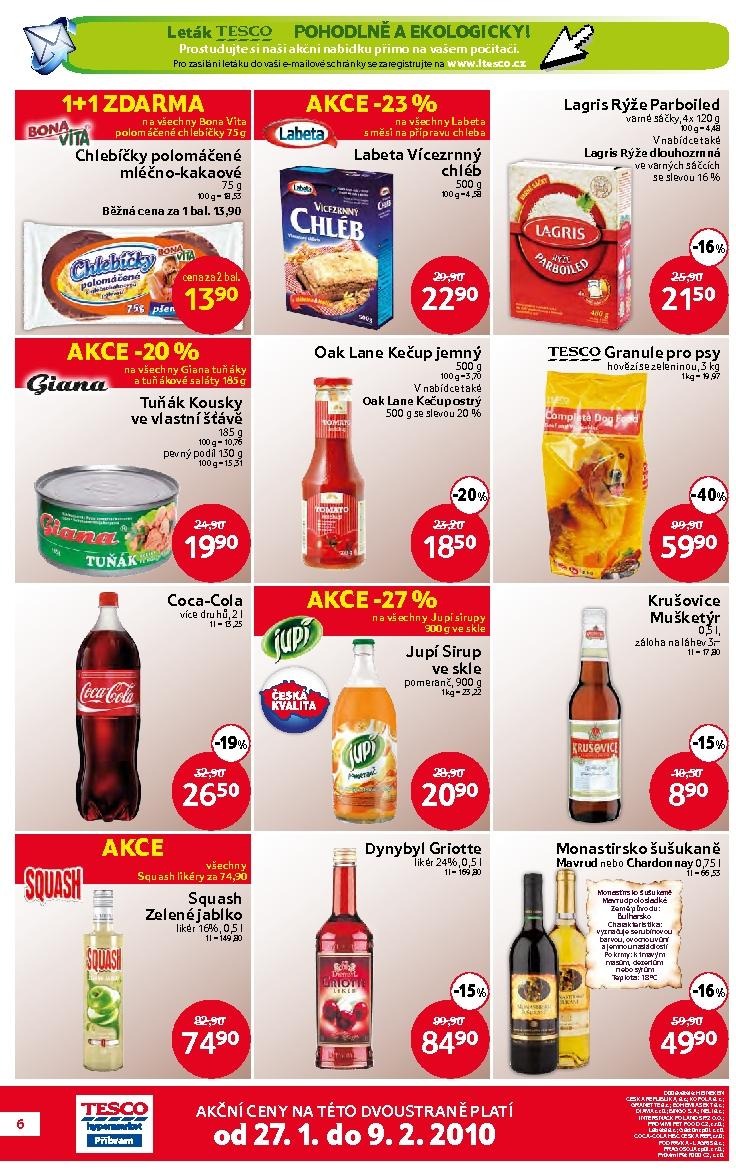 leták Tesco Hypermarket Příbram strana 1 leták Tesco Hypermarket Příbram strana 1