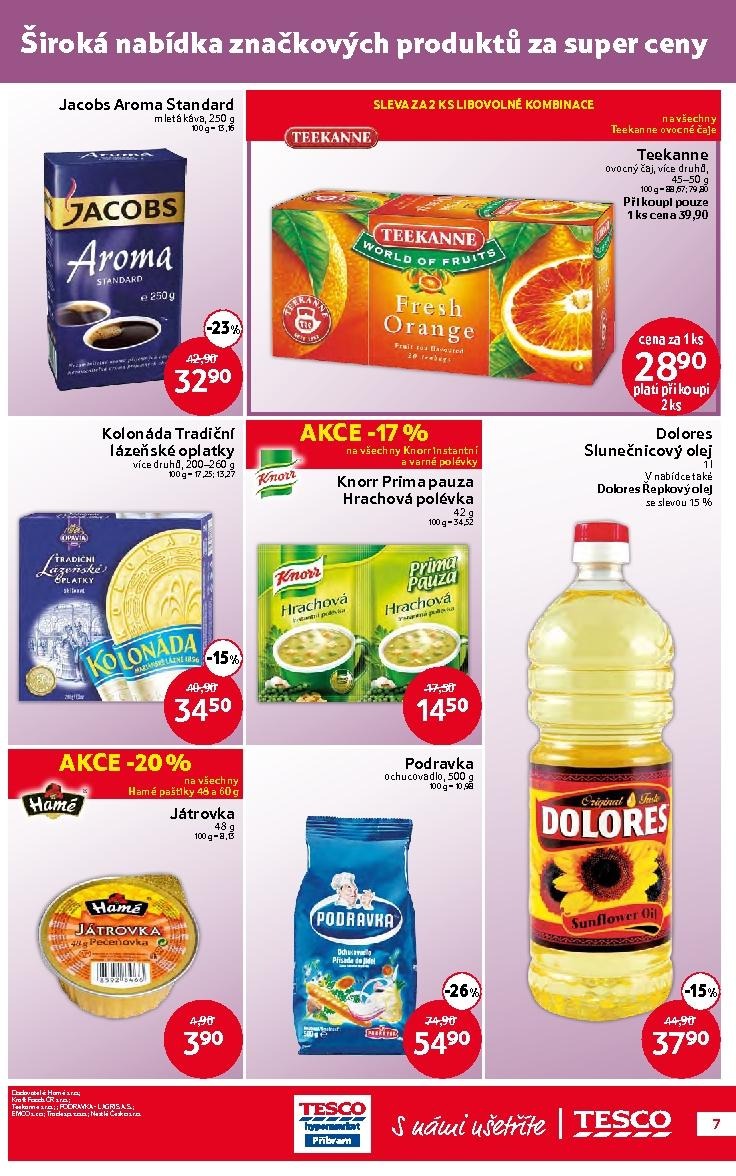 leták Tesco Hypermarket Příbram strana 1 leták Tesco Hypermarket Příbram strana 1