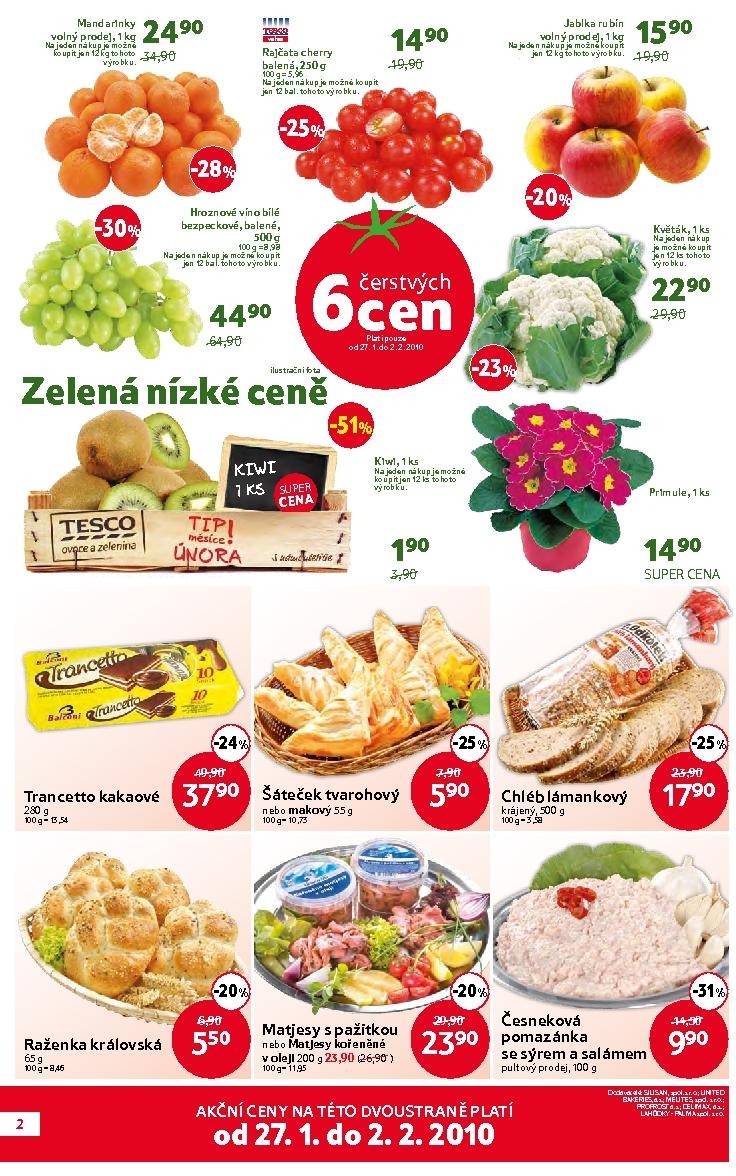 leták Tesco - Akciové ceny strana 1 leták Tesco - Akciové ceny strana 1