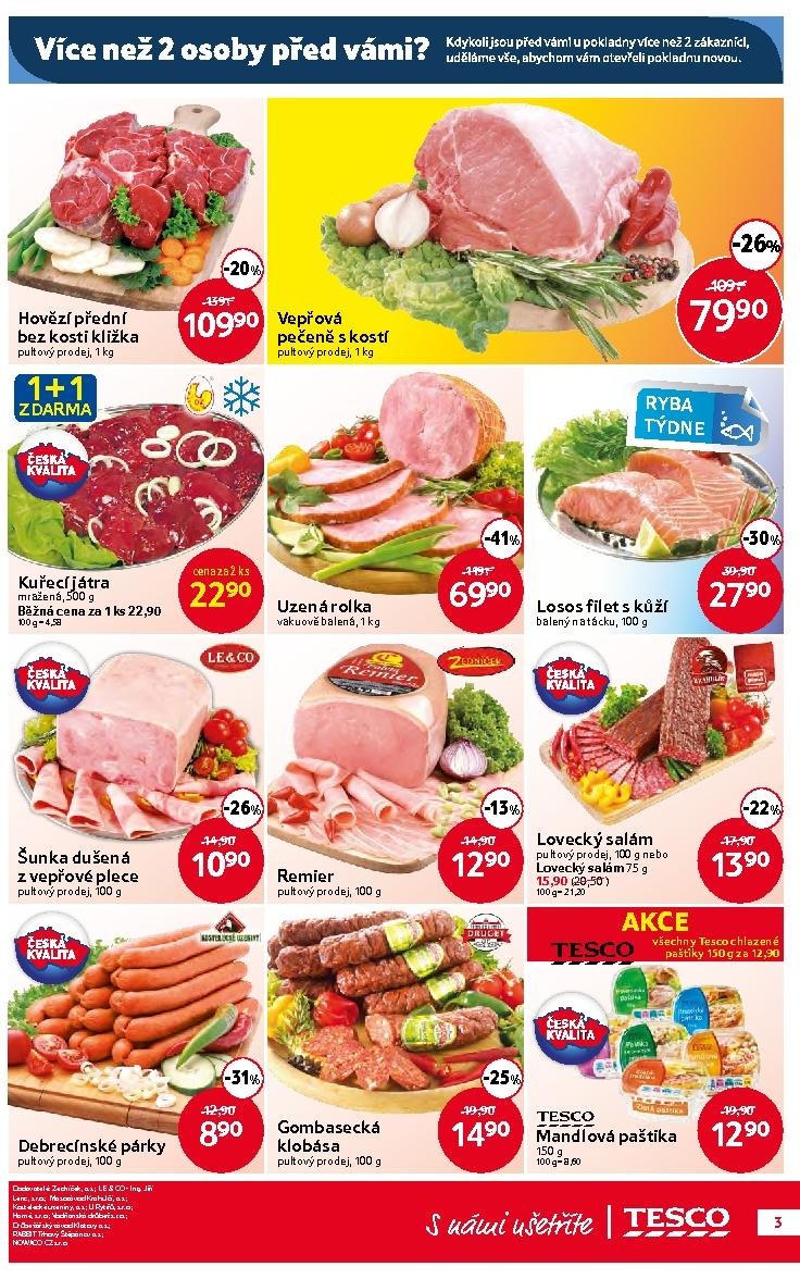 leták Tesco - Akciové ceny strana 1 leták Tesco - Akciové ceny strana 1