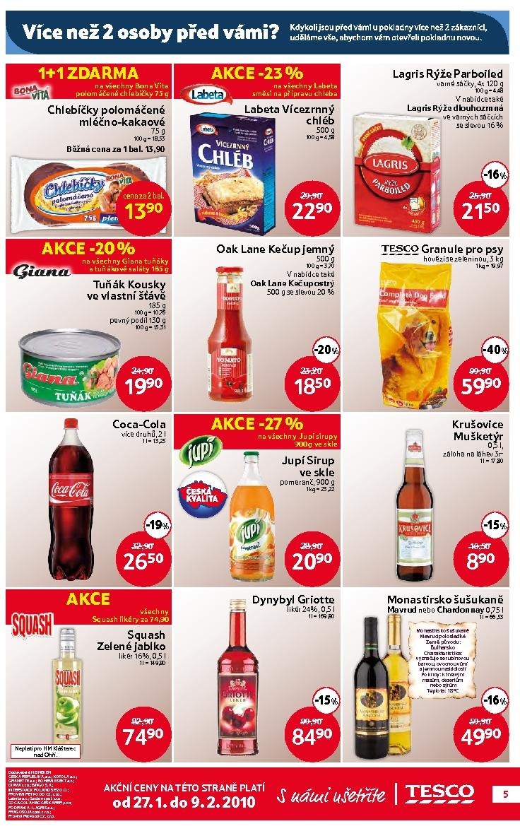 leták Tesco - Akciové ceny strana 1 leták Tesco - Akciové ceny strana 1