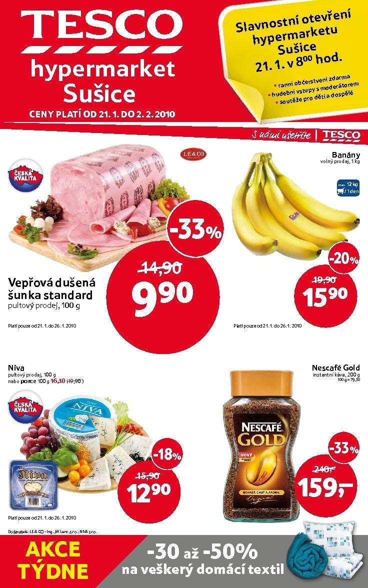 letk Tesco Hypermarket Suice strana 1