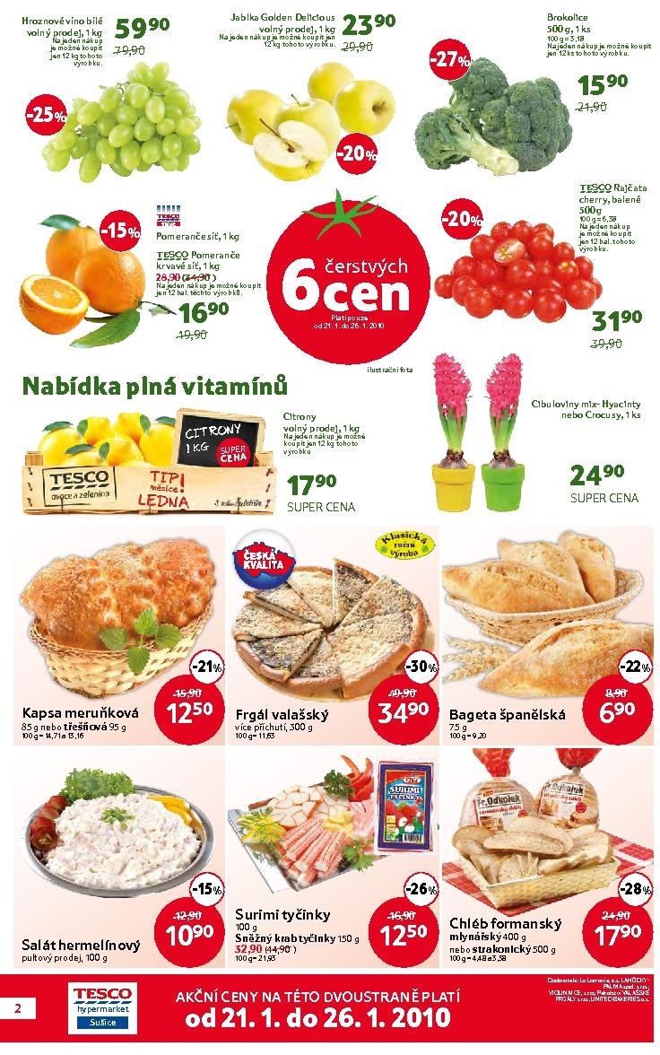 leták Tesco Hypermarket Sušice strana 1 leták Tesco Hypermarket Sušice strana 1