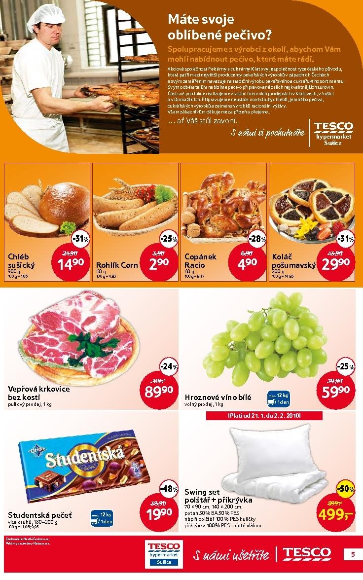 let�k Tesco Hypermarket Su�ice strana 1