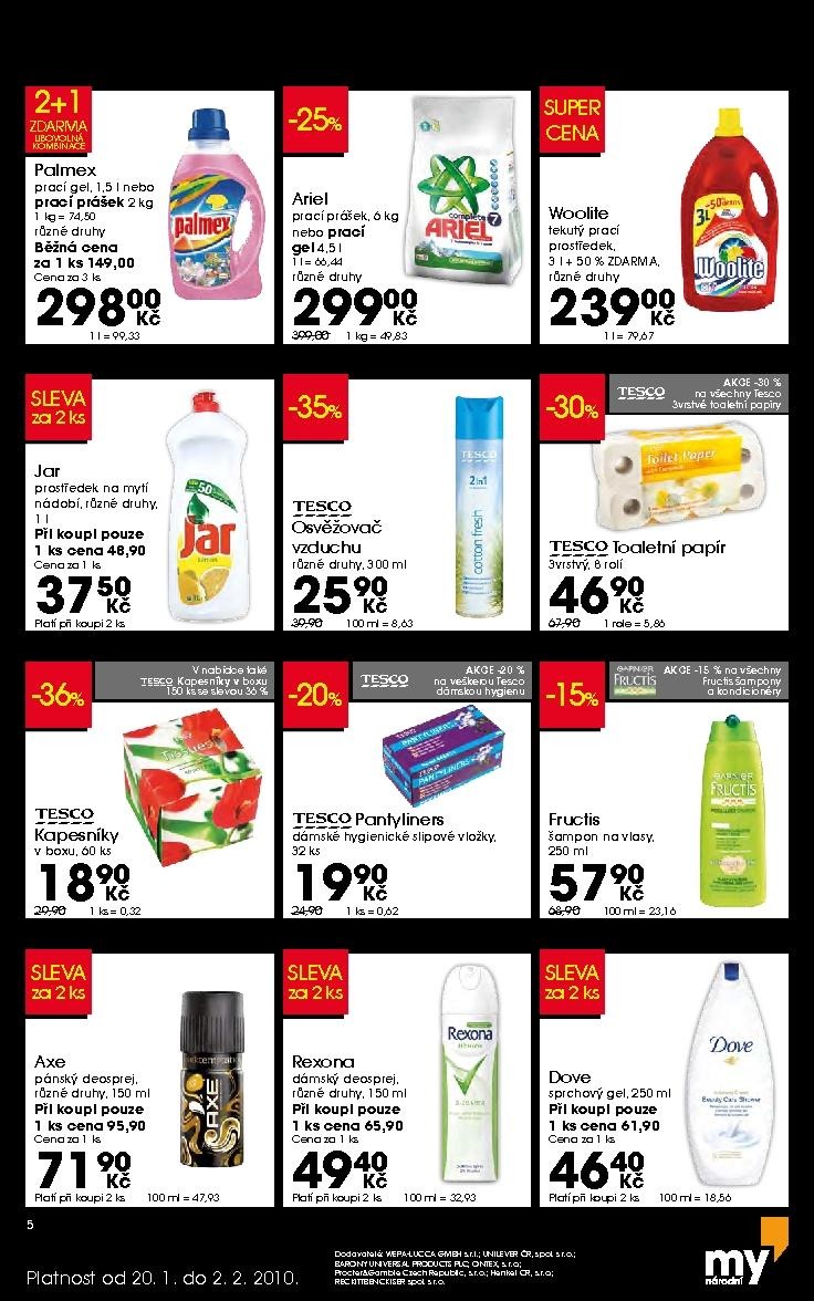 leták Tesco - my Národní strana 1 leták Tesco - my Národní strana 1