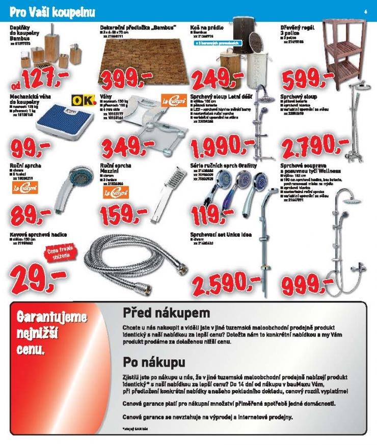 leták Baumax strana 1 leták Baumax strana 1