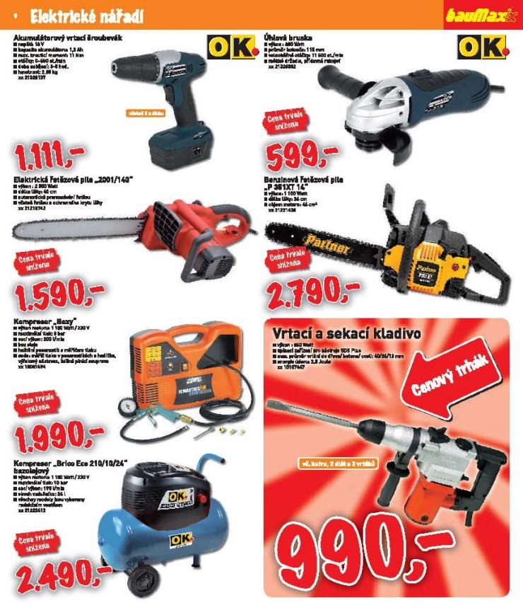 leták Baumax strana 1 leták Baumax strana 1