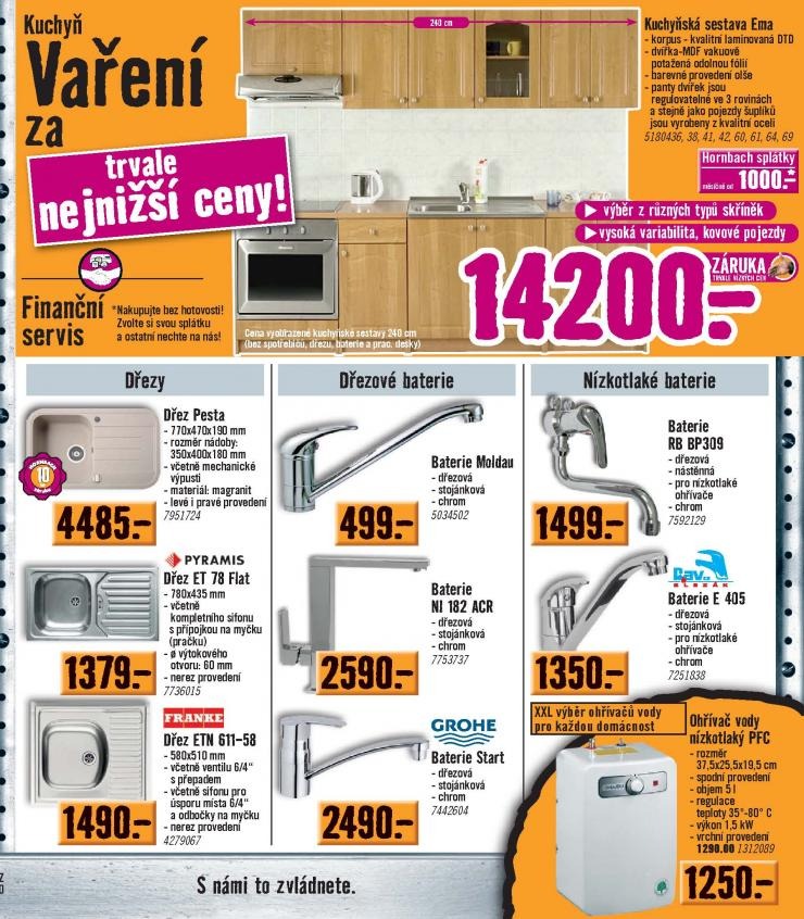 leták Hornbach strana 1 leták Hornbach strana 1