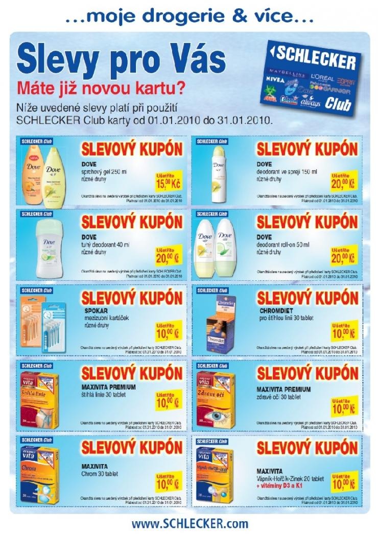 leták Schlecker strana 1 leták Schlecker strana 1