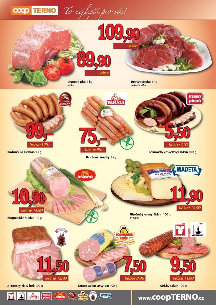 leták COOP strana 1 leták COOP strana 1