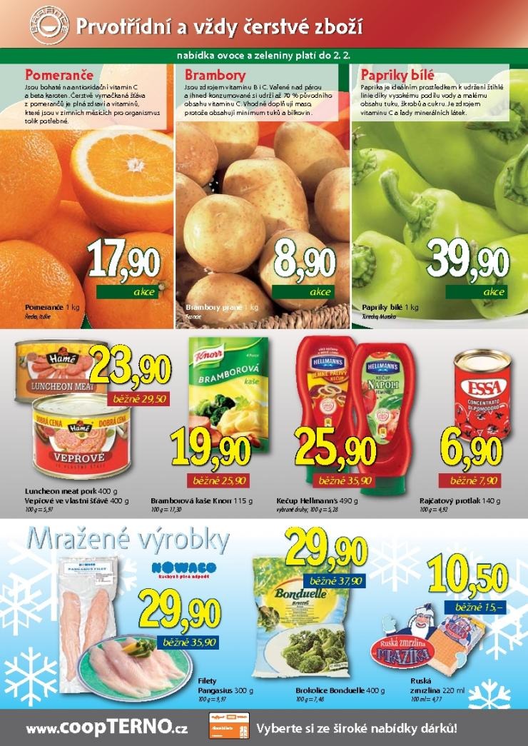 leták COOP strana 1 leták COOP strana 1