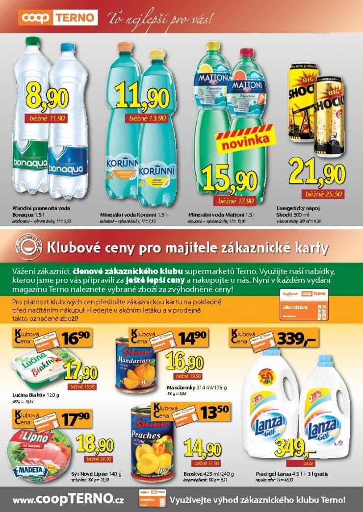leták COOP strana 1 leták COOP strana 1