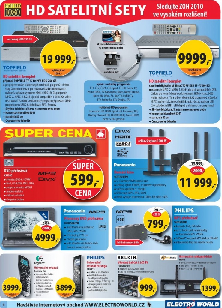 leták Electro world strana 1 leták Electro world strana 1