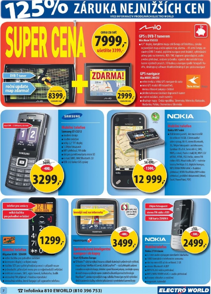 leták Electro world strana 1 leták Electro world strana 1