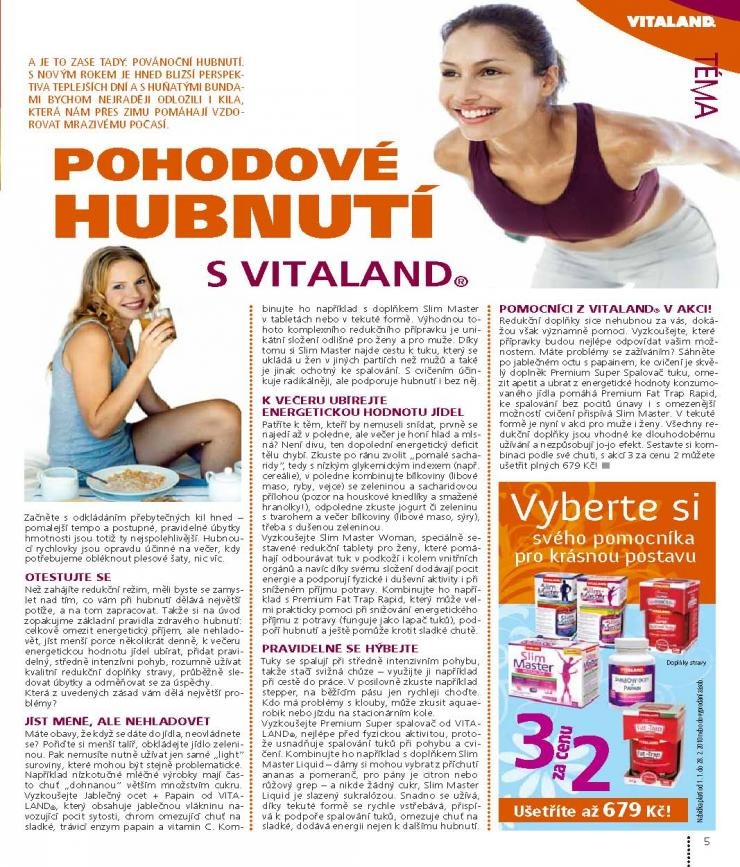 leták Vitaland strana 1 leták Vitaland strana 1