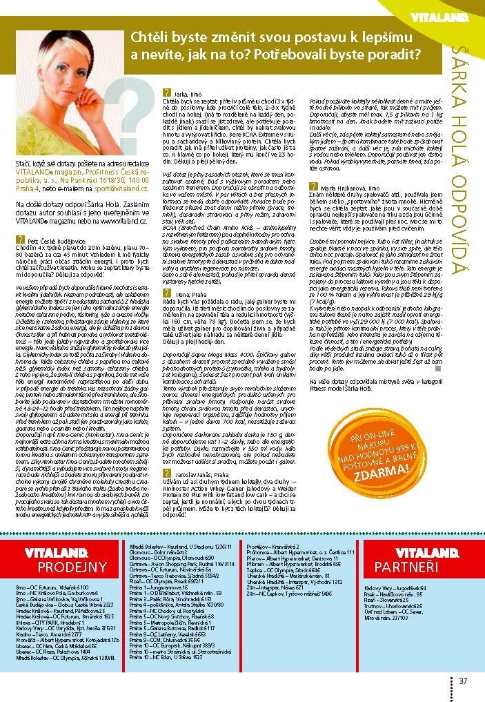 leták Vitaland strana 1 leták Vitaland strana 1