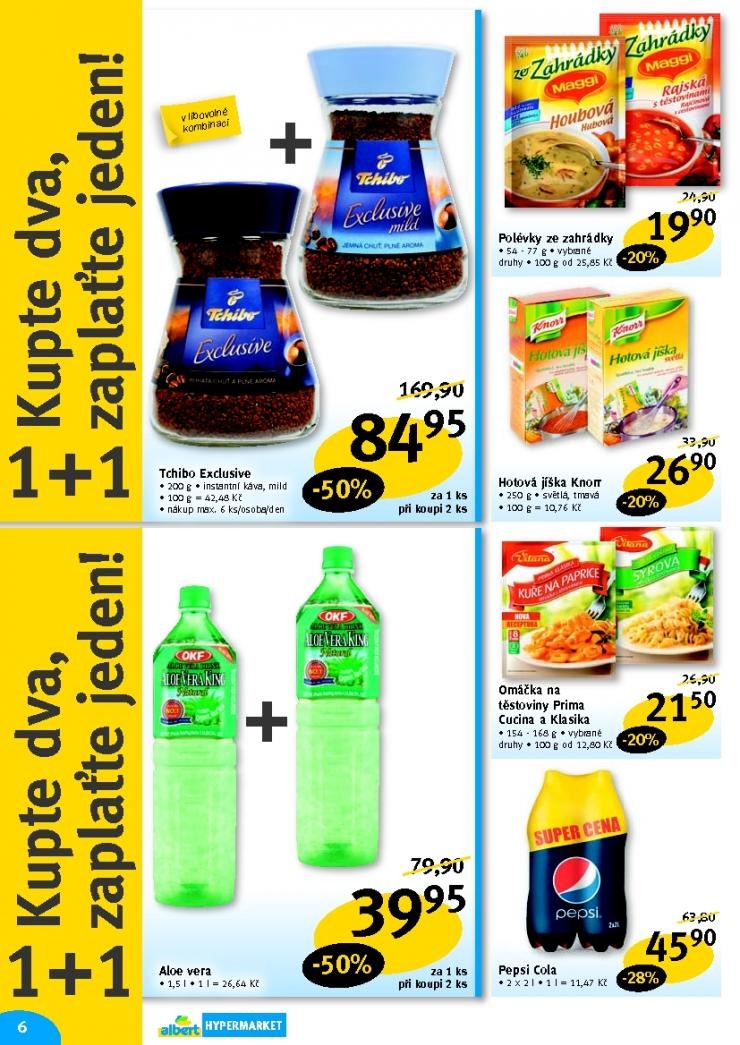 leták Albert Hypermarket strana 1 leták Albert Hypermarket strana 1