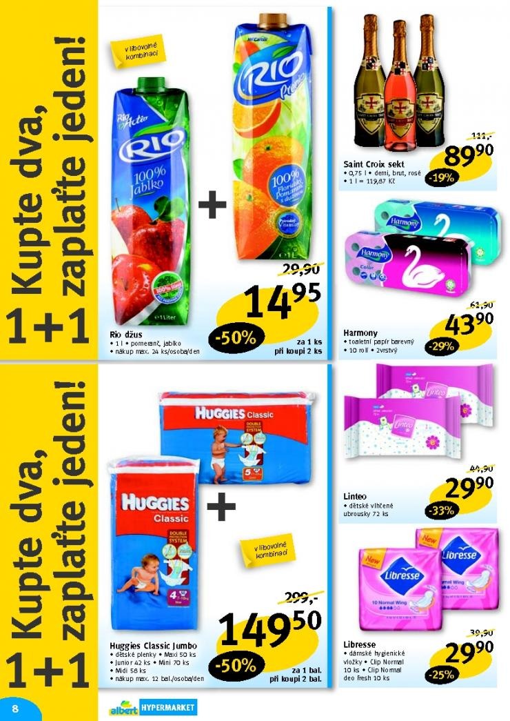 leták Albert Hypermarket strana 1 leták Albert Hypermarket strana 1