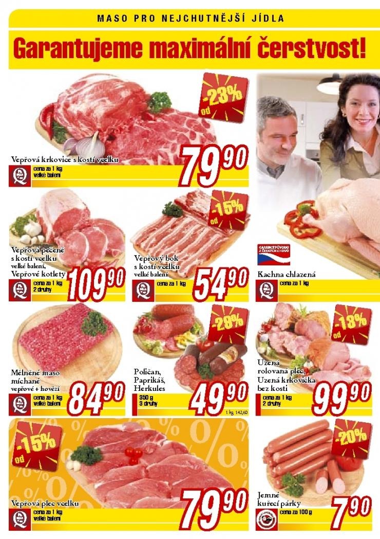 leták Billa strana 1 leták Billa strana 1