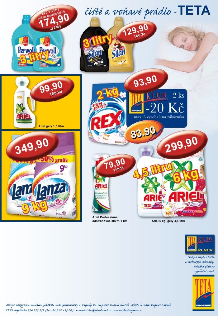 leták TETA drogerie strana 1 leták TETA drogerie strana 1