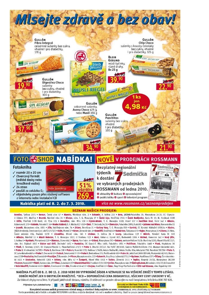 leták Rossmann strana 1 leták Rossmann strana 1