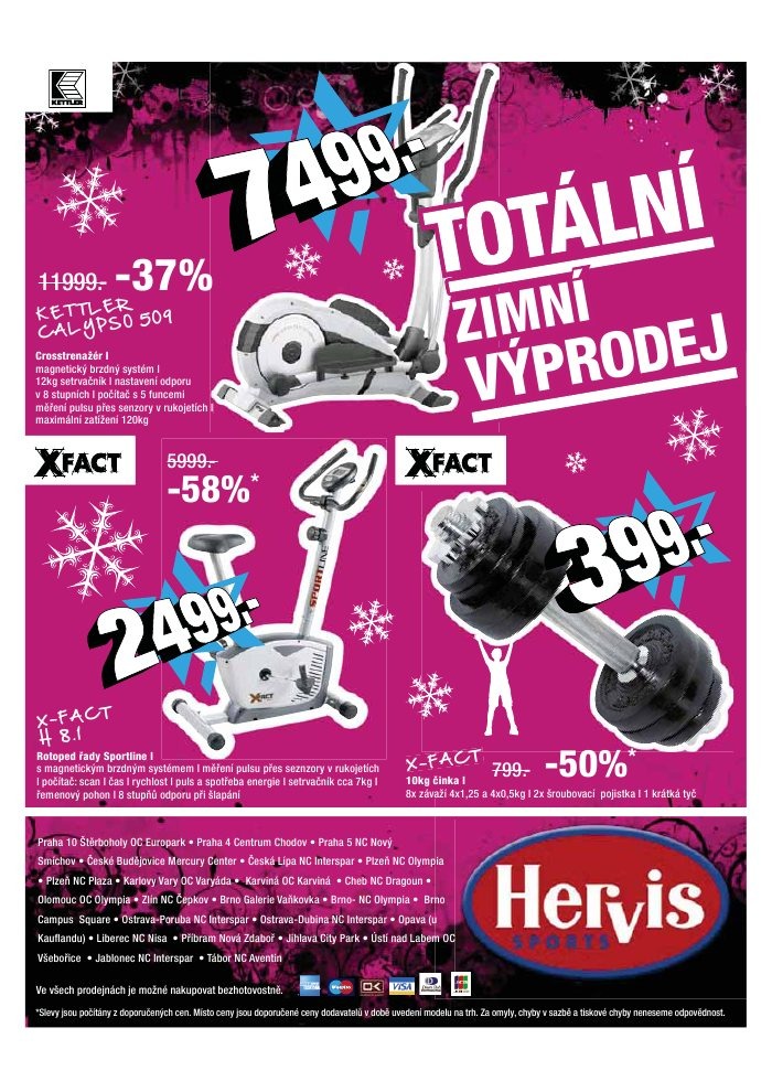leták Hervis strana 1 leták Hervis strana 1