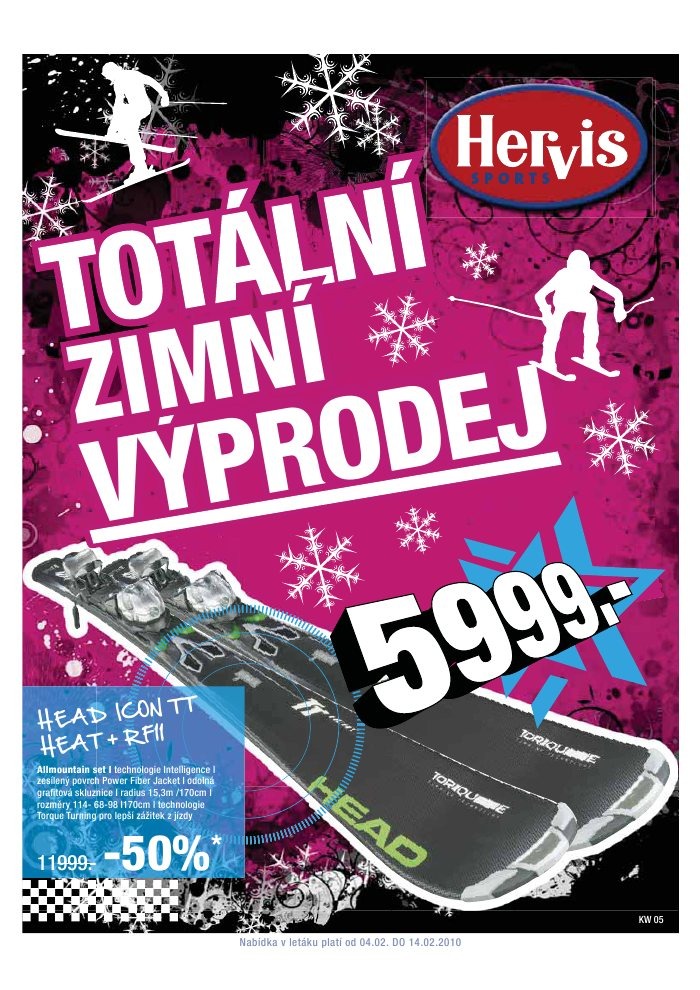 leták Hervis strana 1 leták Hervis strana 1