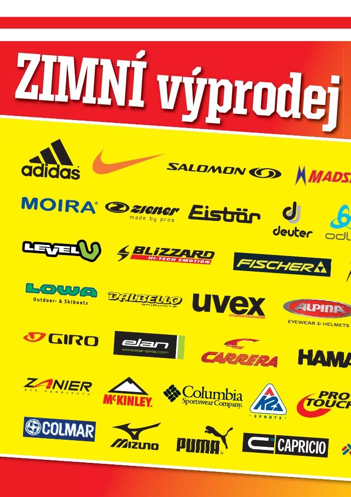 leták INTERSPORT strana 1 leták INTERSPORT strana 1